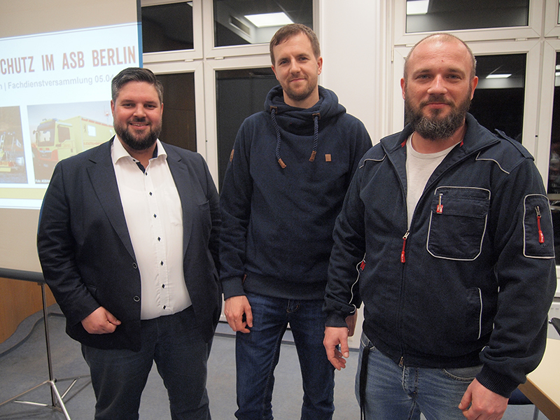 Neue Fachdienstleitung für den Katastrophenschutz des ASB Berlin