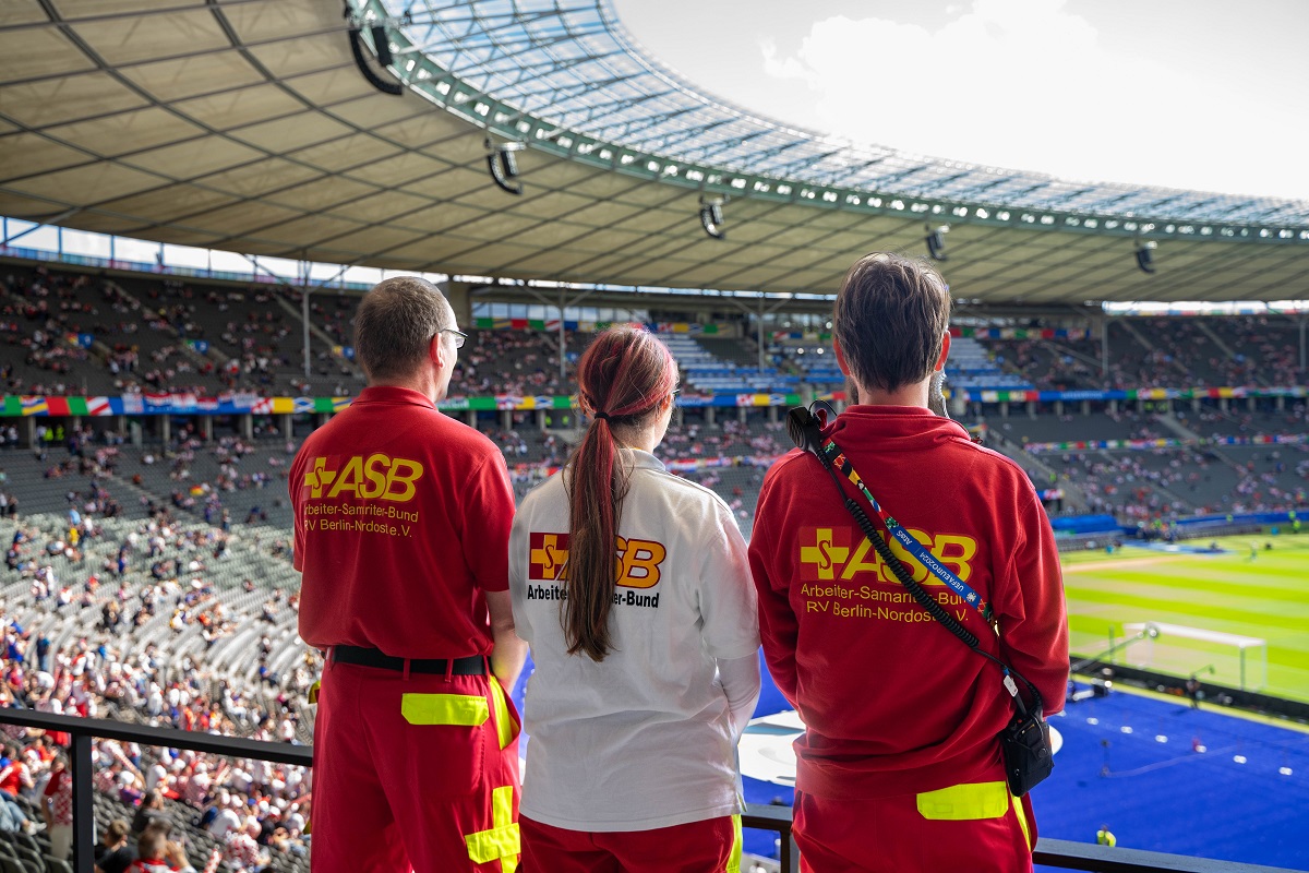 Positives Zwischenfazit unseres Sanitätsdienstes bei der EURO 2024 