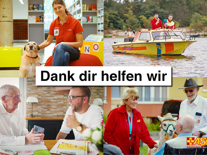 Neue Kampagne gestartet: ASB – Dank dir helfen wir