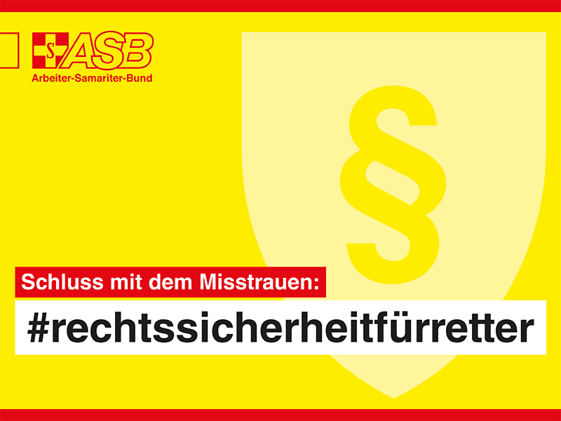 ASB-Bundesvorsitzender Knut Fleckenstein begrüßt Änderung des Notfallsanitätergesetzes