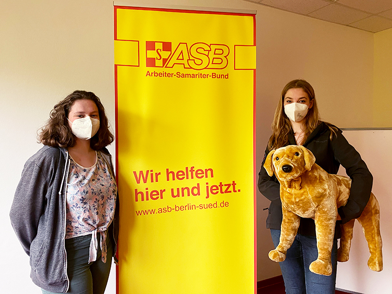 Die FSJ-lerinnen Audrey S. und Mai O. im Interview