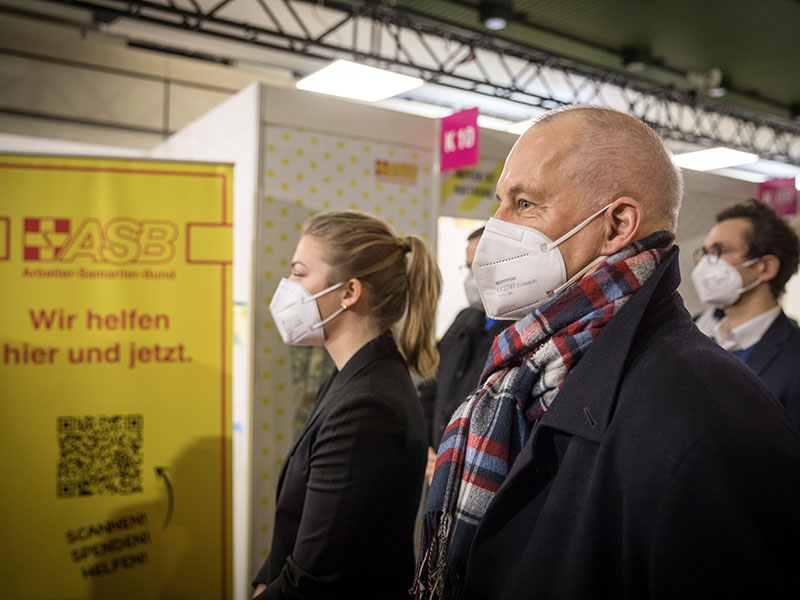 Sonderimpfaktion: Impfstoffwahl im Impfzentrum ICC