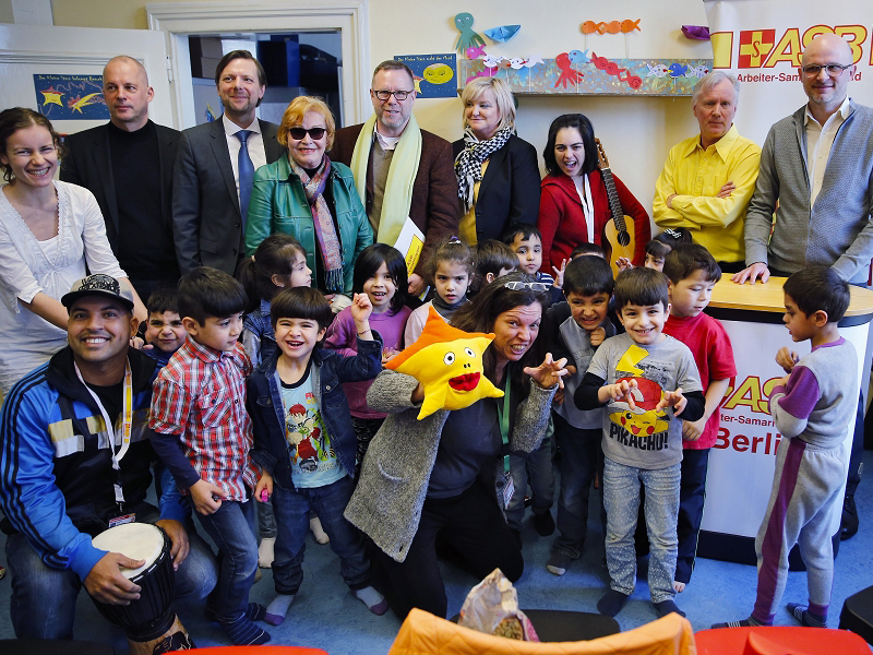 ASB-Notunterkunft startet Sprachförderprogramm für Kinder im Vorschulalter