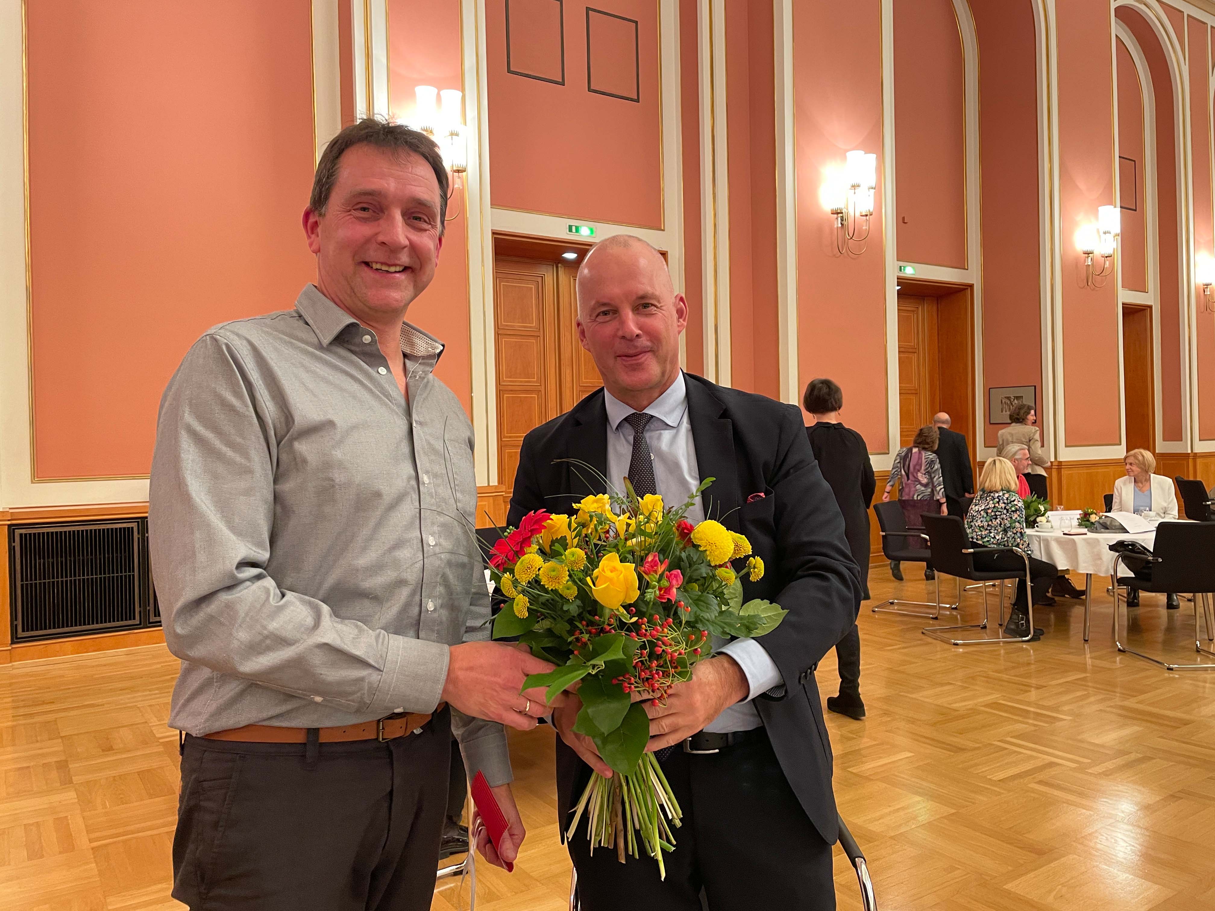 André Müller erhält die Berliner Ehrennadel