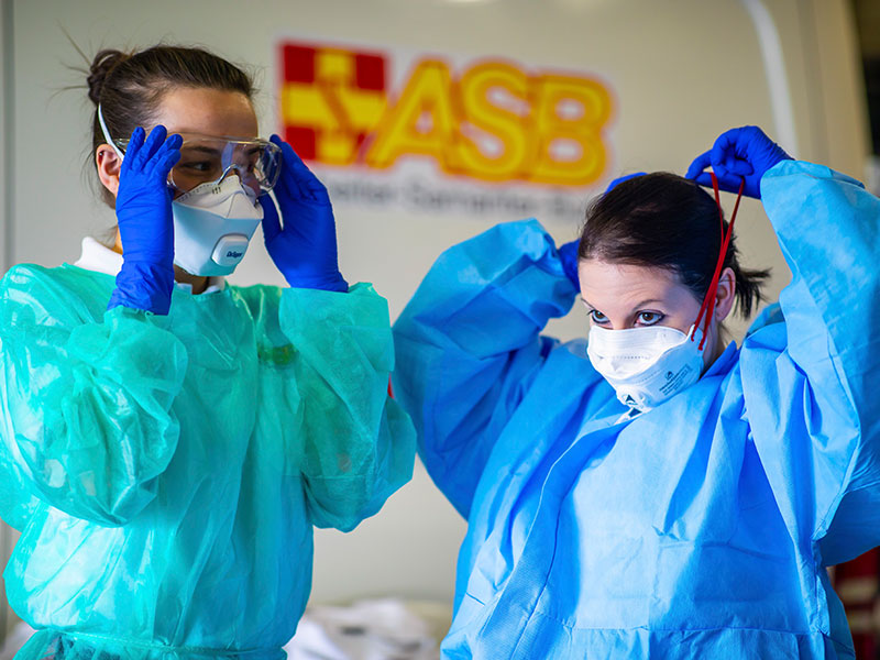 Versorgung bei Atemschutzmasken sichern
