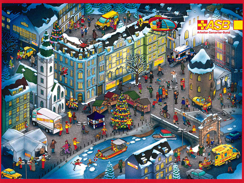 Unser Adventskalender rund um den Katastrophenschutz ist gestartet