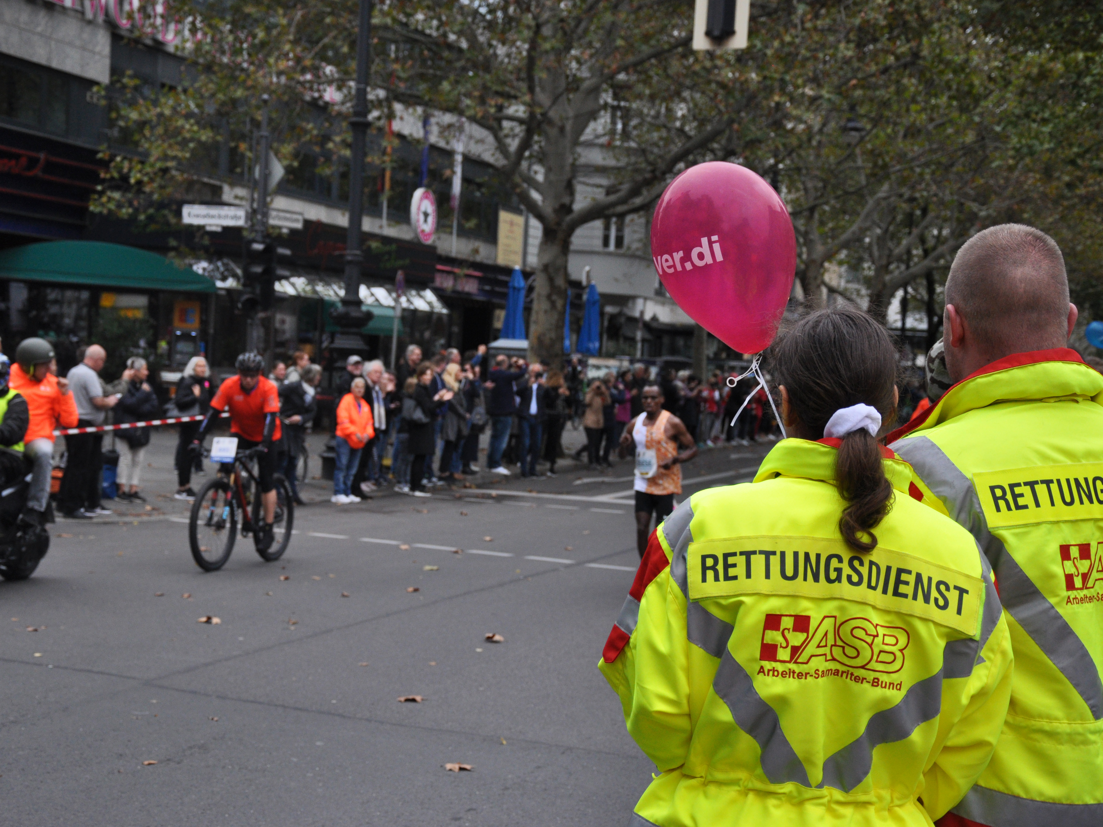 Sanitätsdienst beim 46. Berlin Marathon
