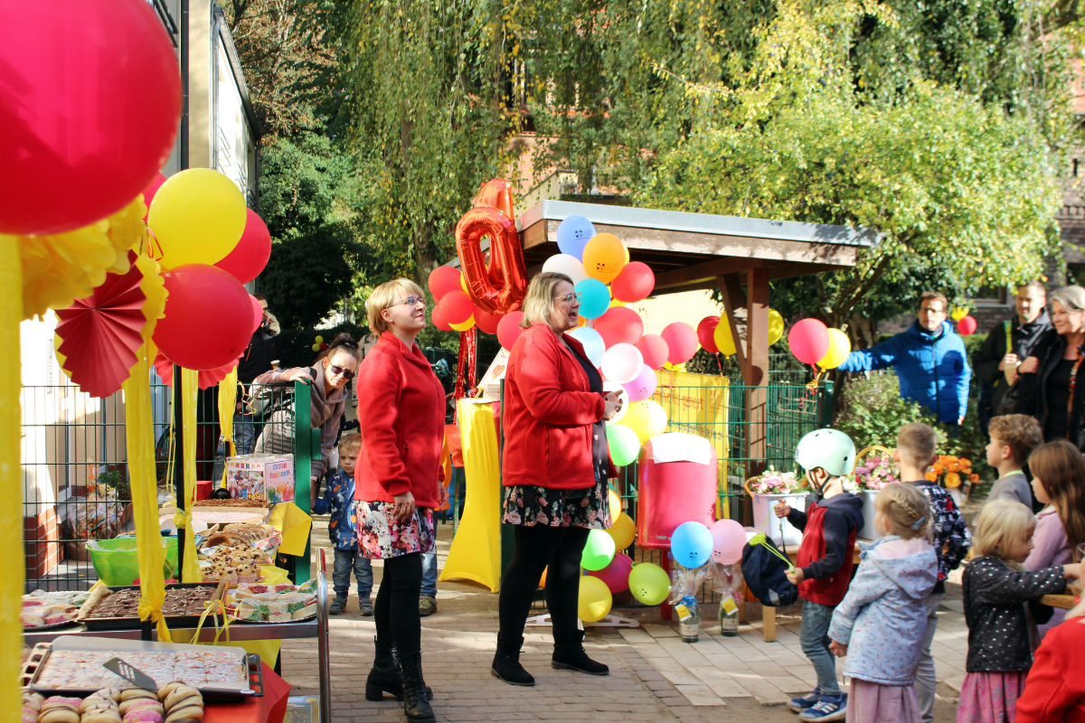 Die Hugenottenhofkita wird 10 Jahre alt