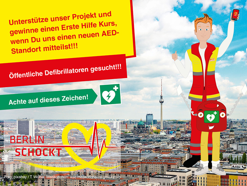 BERLIN-SCHOCKT-Geocaching-Aktion in der Woche der Wiederbelebung
