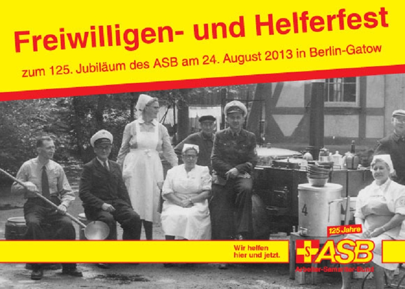 Der ASB im Jubiläumsjahr 2013
