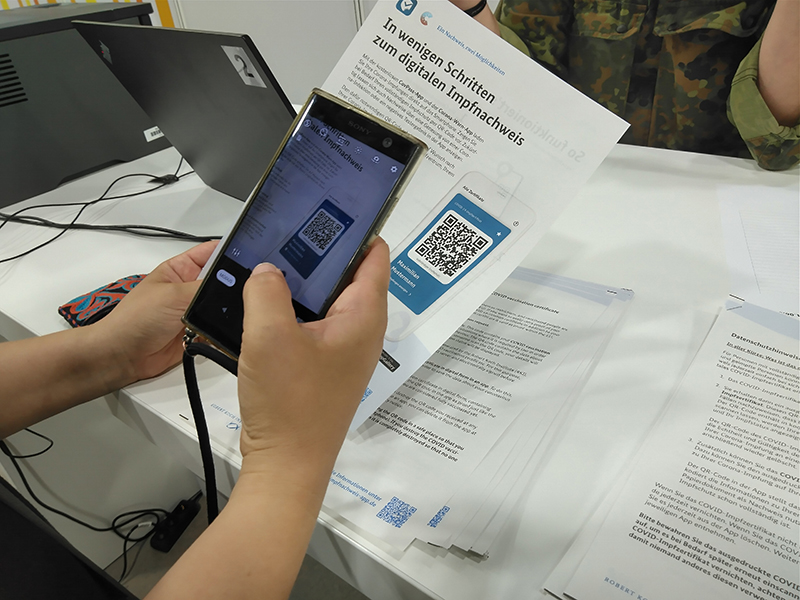 Ausstellung des digitalen Impfnachweises für vollständig Geimpfte beginnt