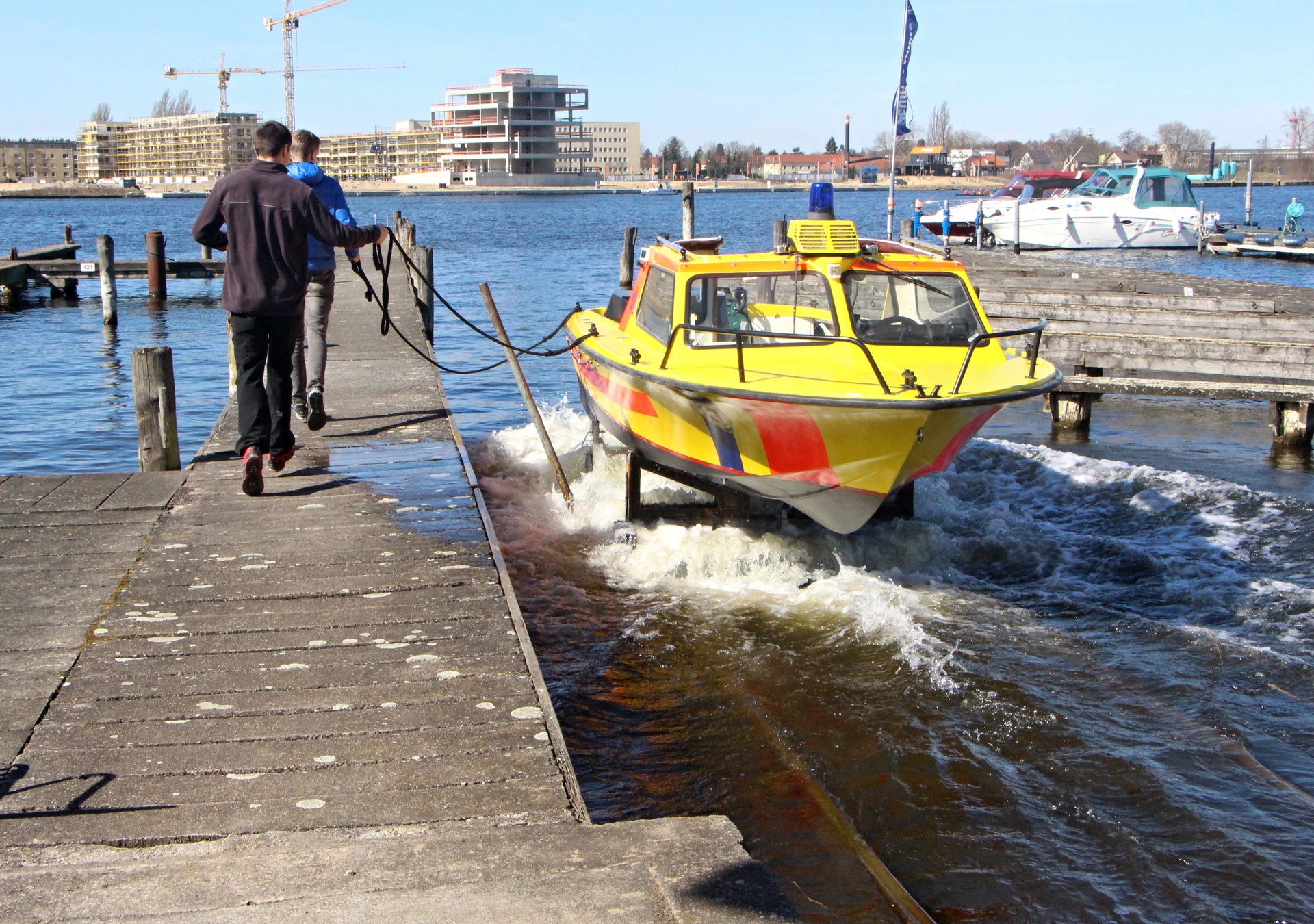 Wasserrettung wieder an Bord!