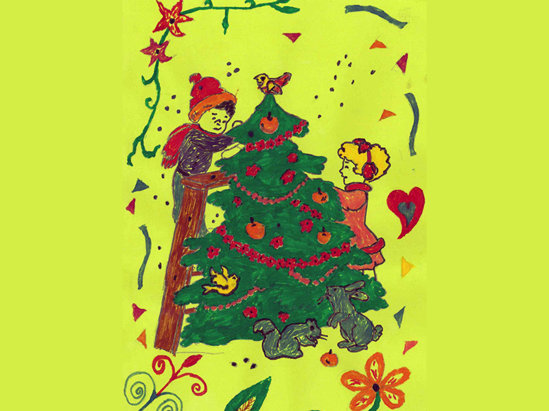 Frohe Weihnachten und ein gutes neues Jahr