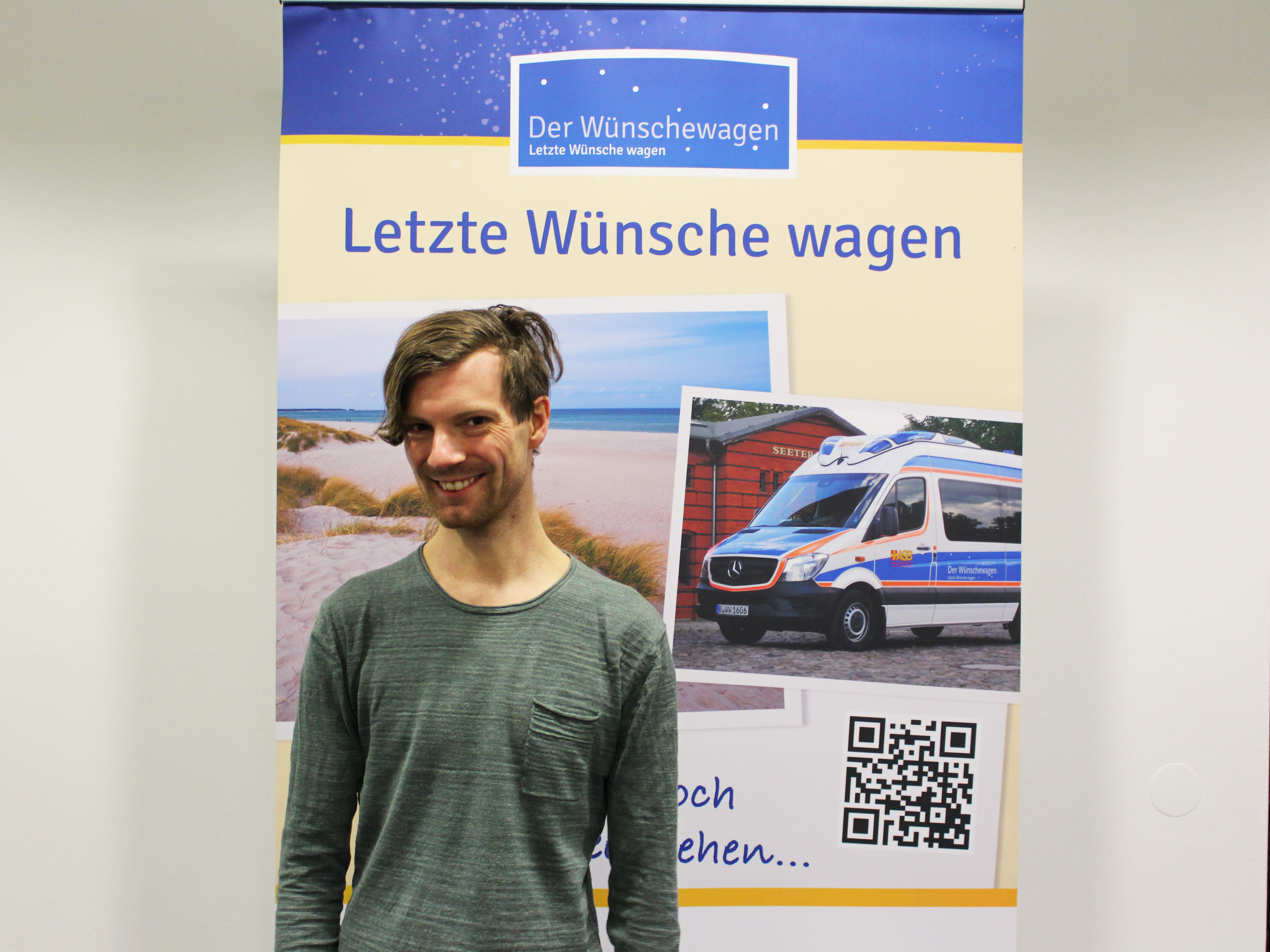 Ehrenamt Aktiv: Till Meißner vom Berliner Wünschewagen