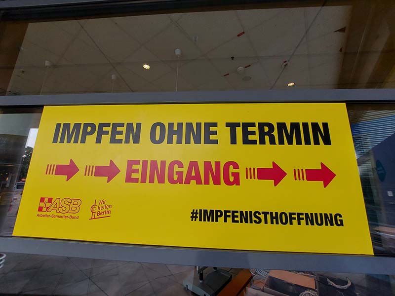 Weiteres Impfangebot bei IKEA Spandau