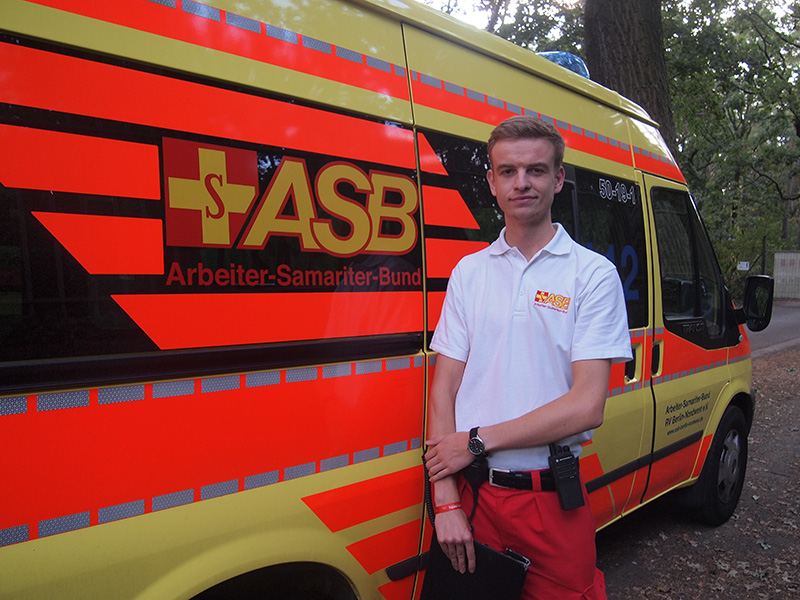 Ehrenamt aktiv: Rettungssanitäter Matthias Koch im Interview