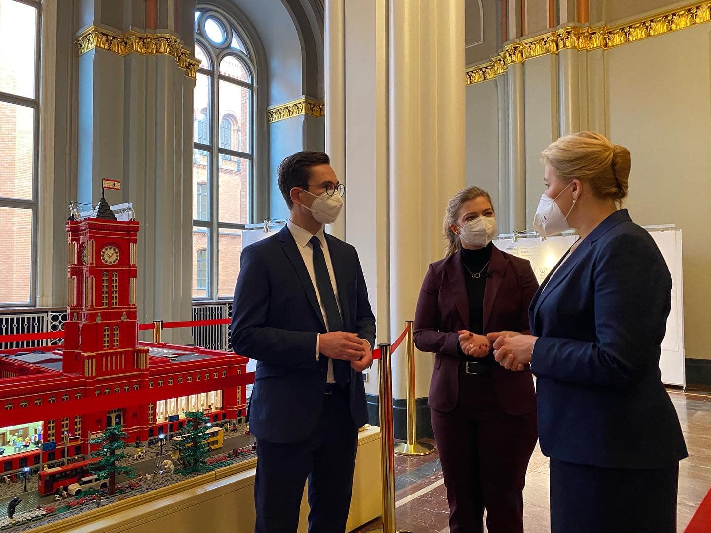 Die heutige Impfaktion im Roten Rathaus war ein voller Erfolg
