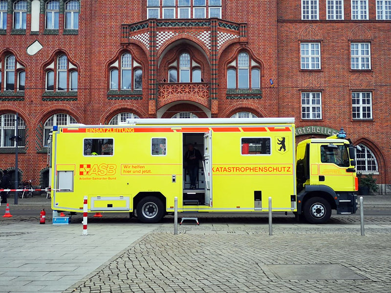 Sama Berlin ELW2 an alle - Funkspruch zum 55sten Jubiläum