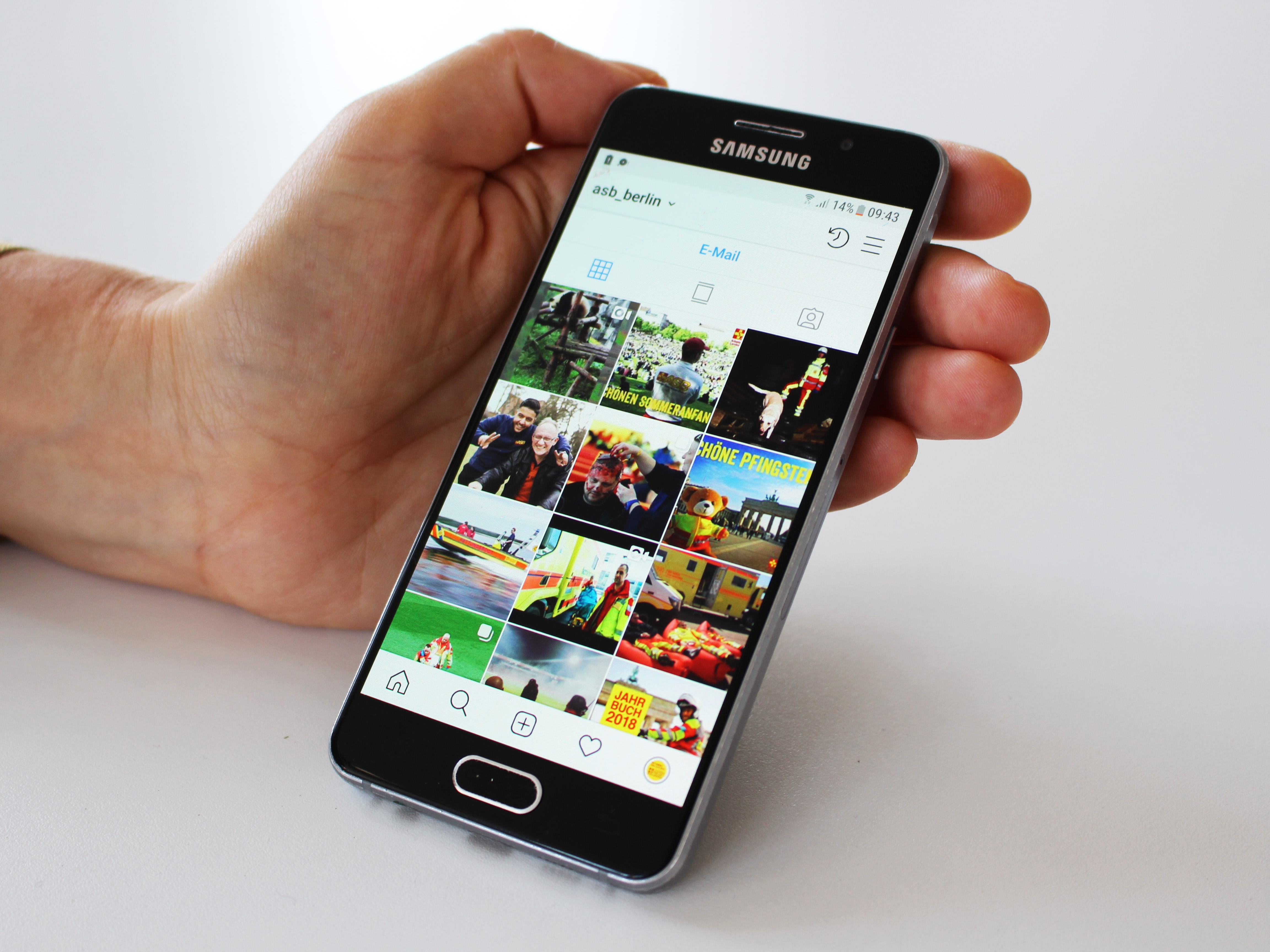 Der ASB Berlin startet mit Instagram