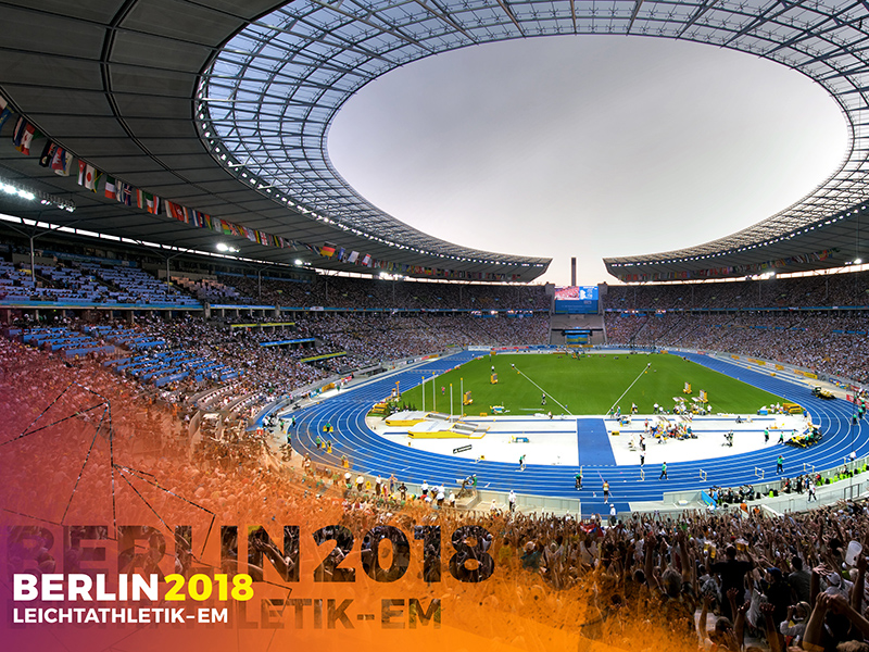 Der ASB Berlin im Einsatz bei der Leichtathletik-EM im Olympiastadion