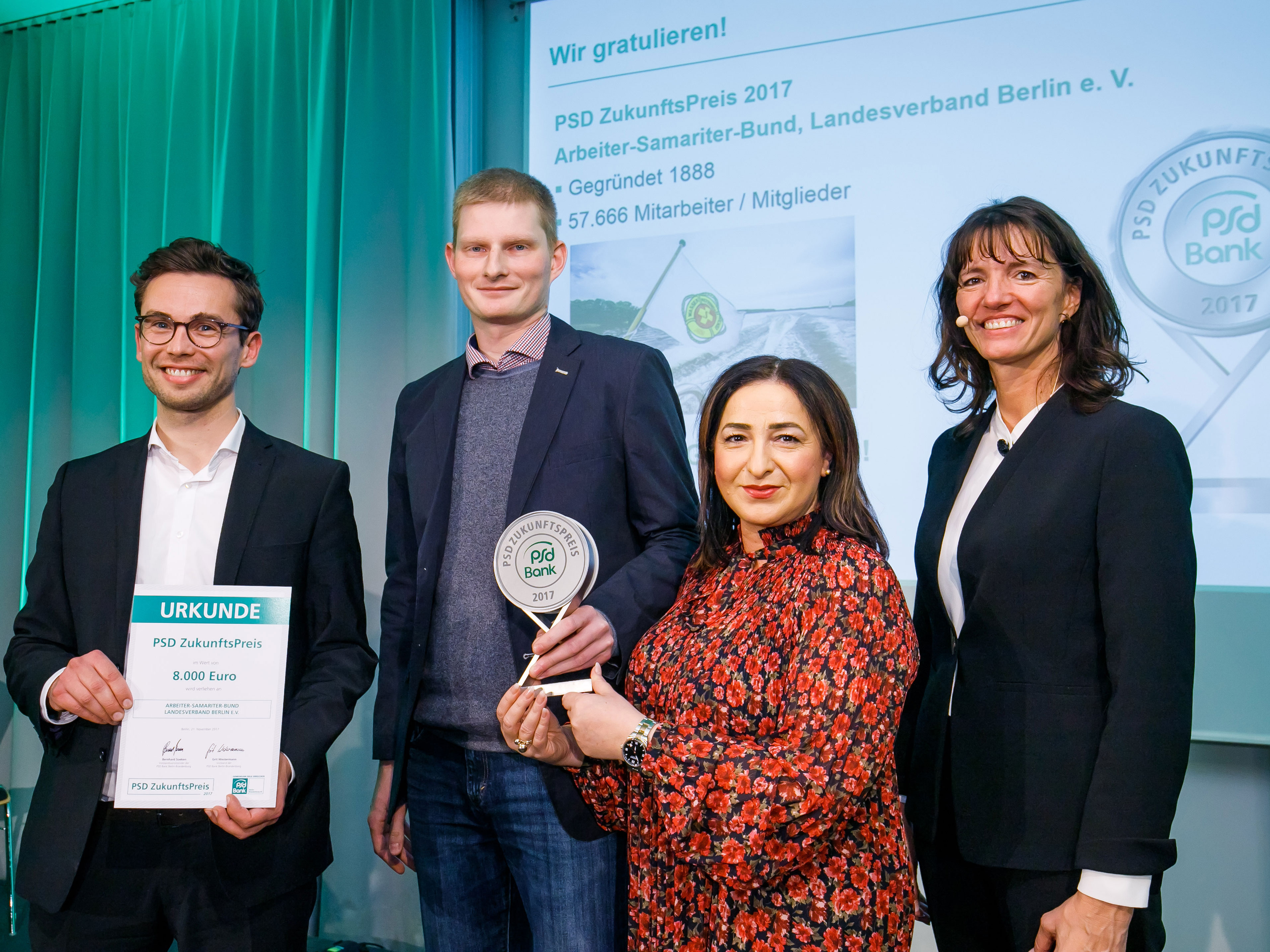 ASB Berlin gewinnt PSD ZukunftsPreis