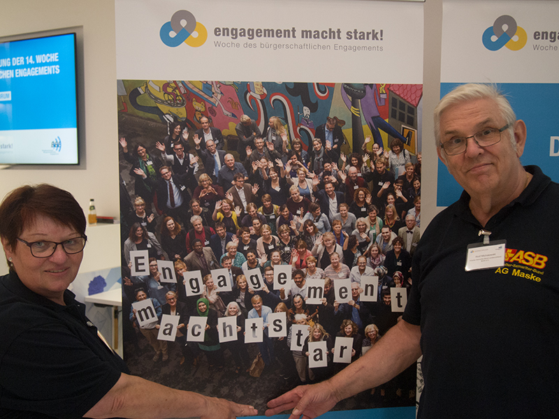 Der ASB Berlin auf der Woche des bürgerschaftlichen Engagements