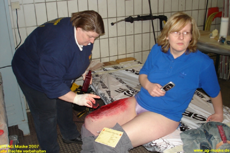 Krankenhausübung am 26.03.2007
